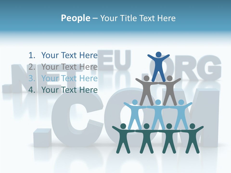 Female Closeup Elder PowerPoint Template