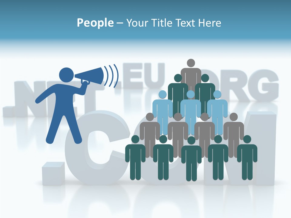 Female Closeup Elder PowerPoint Template