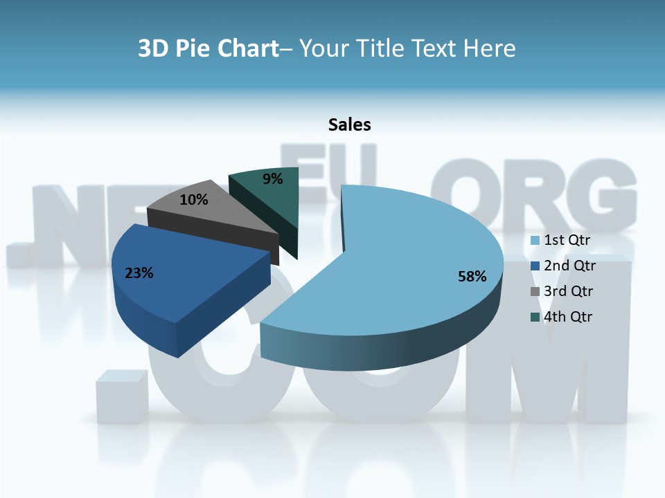 Female Closeup Elder PowerPoint Template