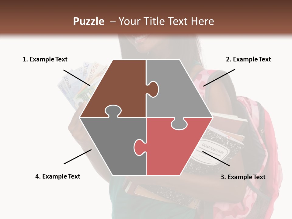 Helping Hand Hold Elder PowerPoint Template