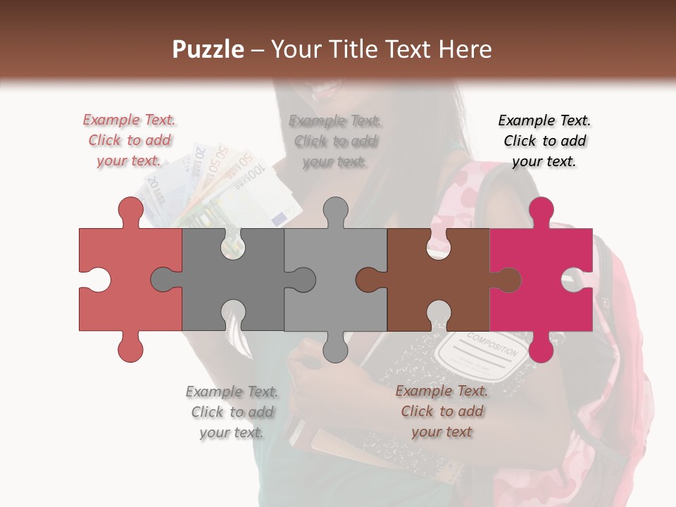 Helping Hand Hold Elder PowerPoint Template