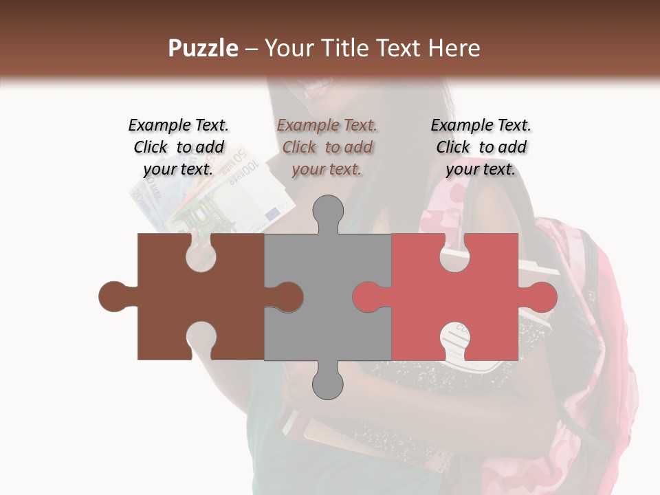 Helping Hand Hold Elder PowerPoint Template