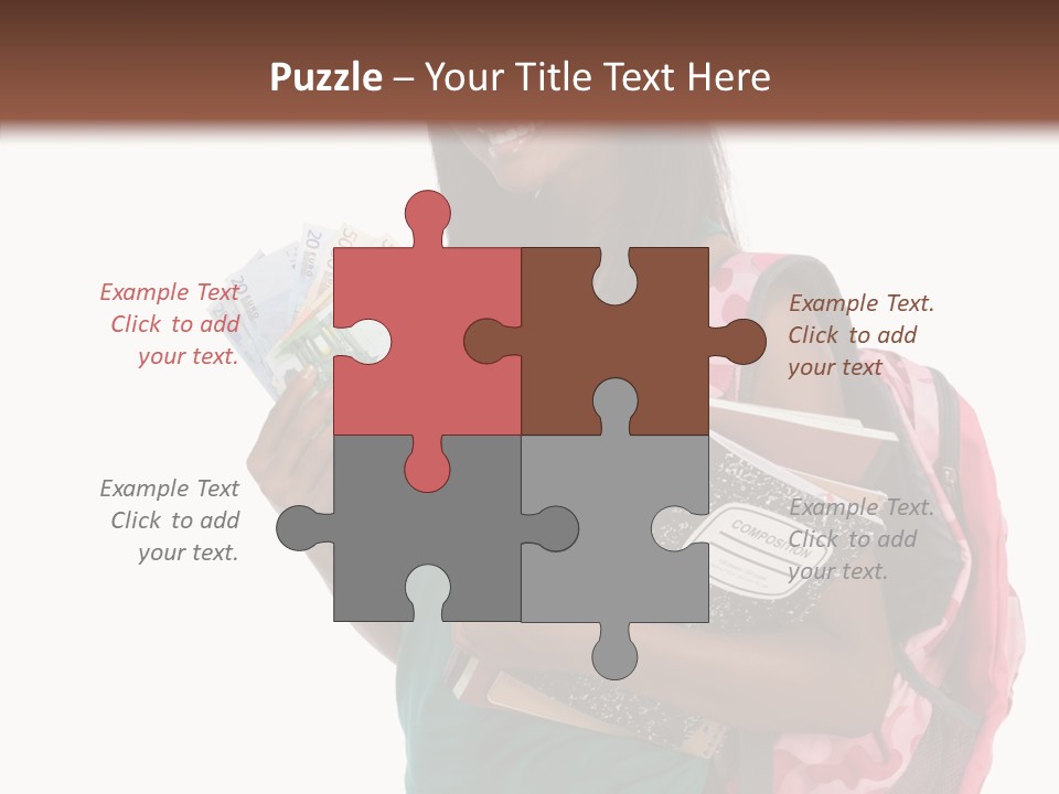 Helping Hand Hold Elder PowerPoint Template