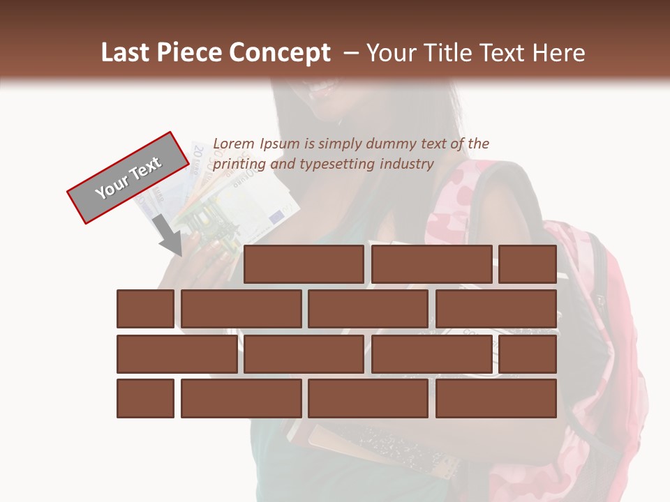 Helping Hand Hold Elder PowerPoint Template