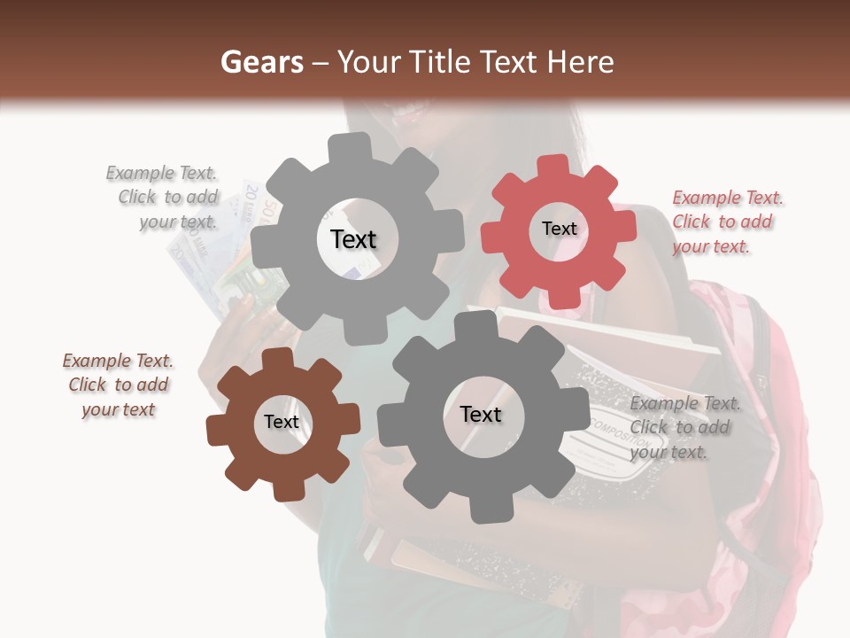 Helping Hand Hold Elder PowerPoint Template