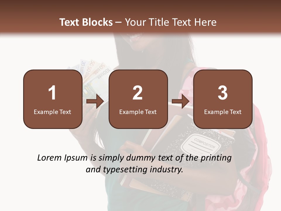 Helping Hand Hold Elder PowerPoint Template