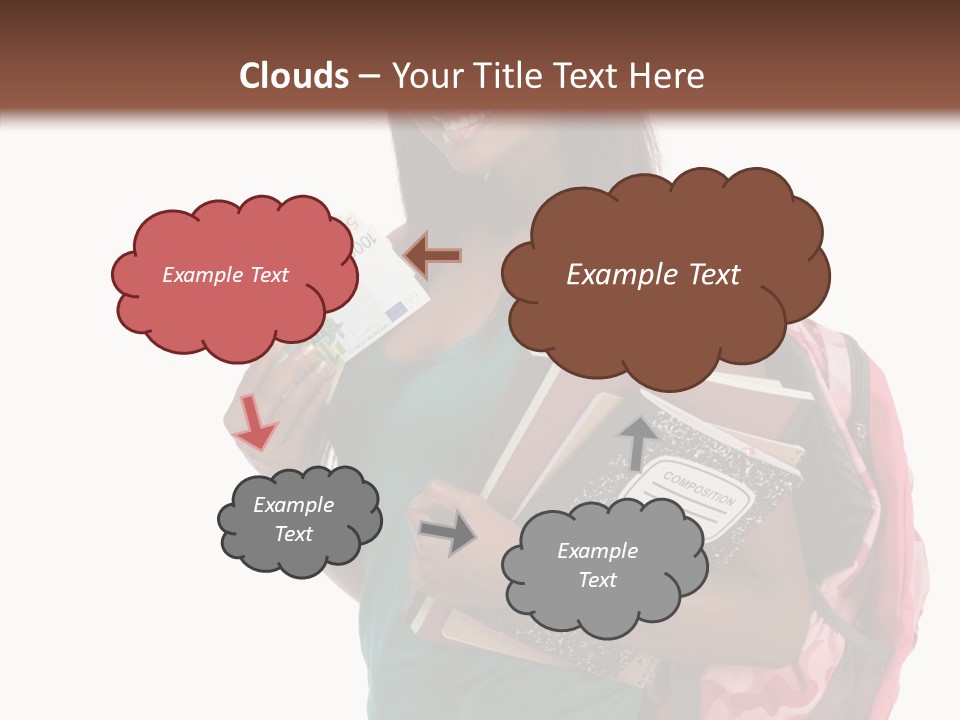 Helping Hand Hold Elder PowerPoint Template