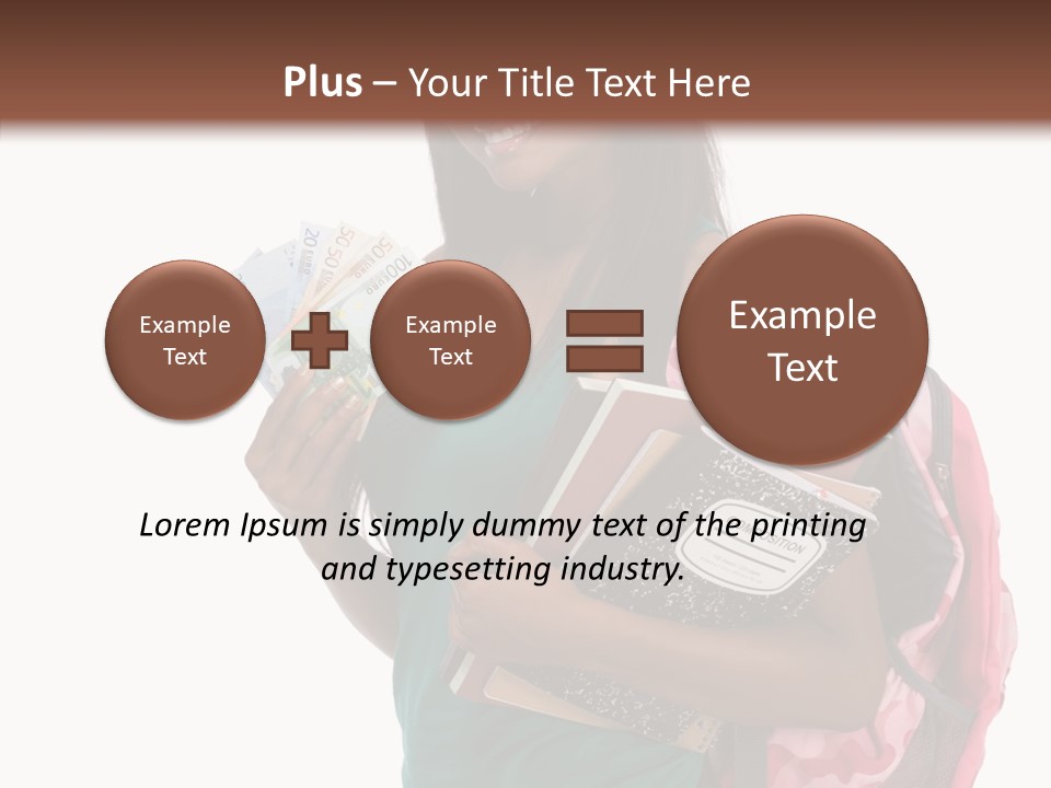 Helping Hand Hold Elder PowerPoint Template