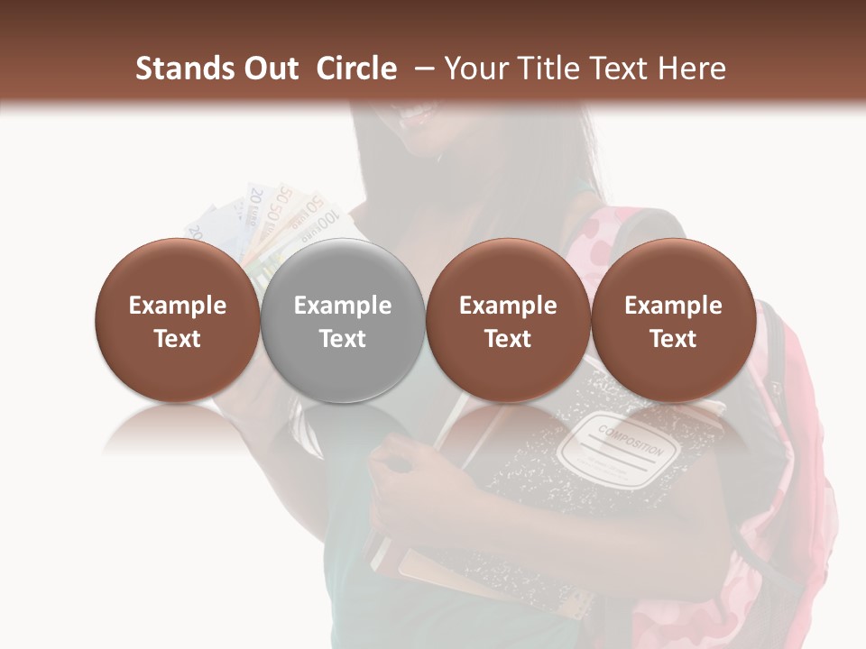 Helping Hand Hold Elder PowerPoint Template