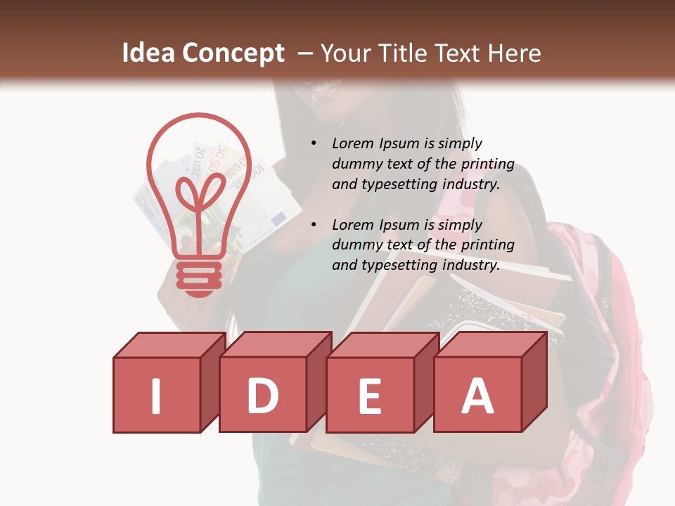 Helping Hand Hold Elder PowerPoint Template