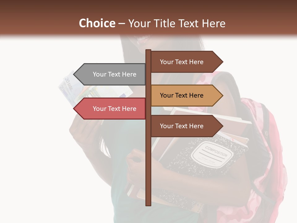 Helping Hand Hold Elder PowerPoint Template