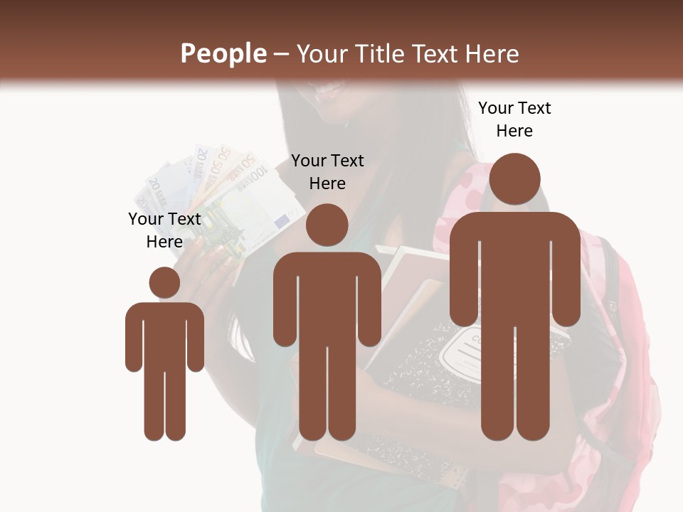 Helping Hand Hold Elder PowerPoint Template