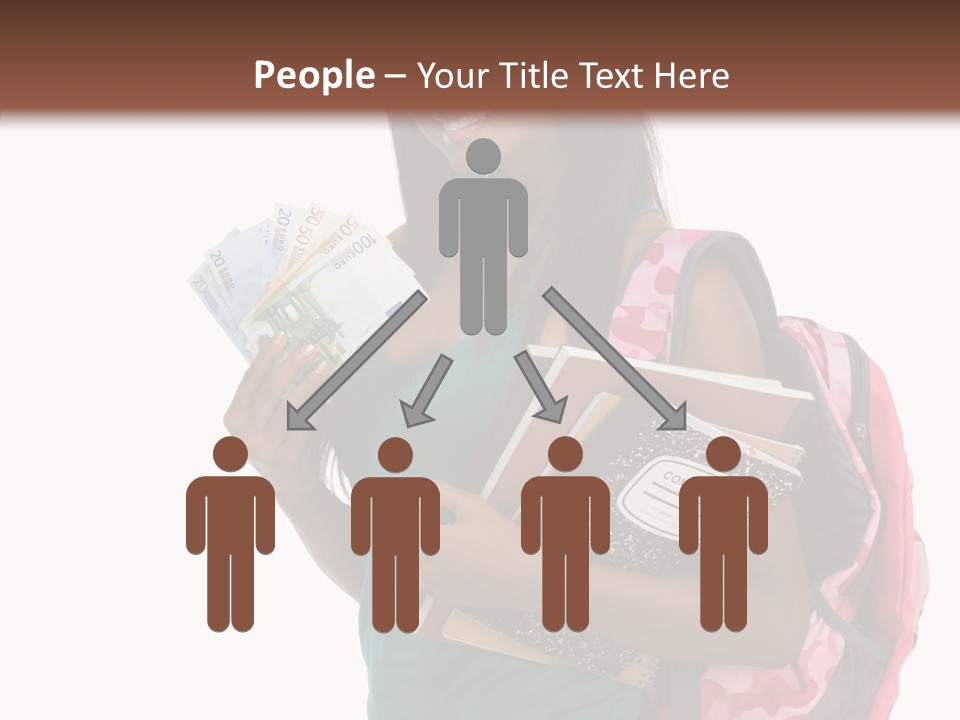 Helping Hand Hold Elder PowerPoint Template