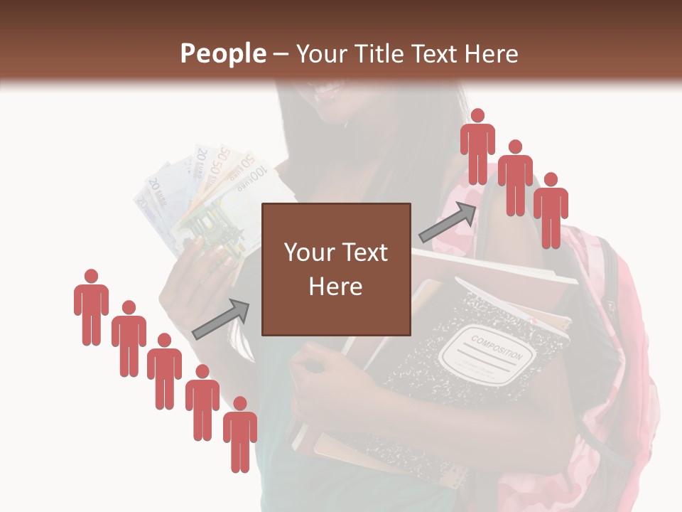 Helping Hand Hold Elder PowerPoint Template