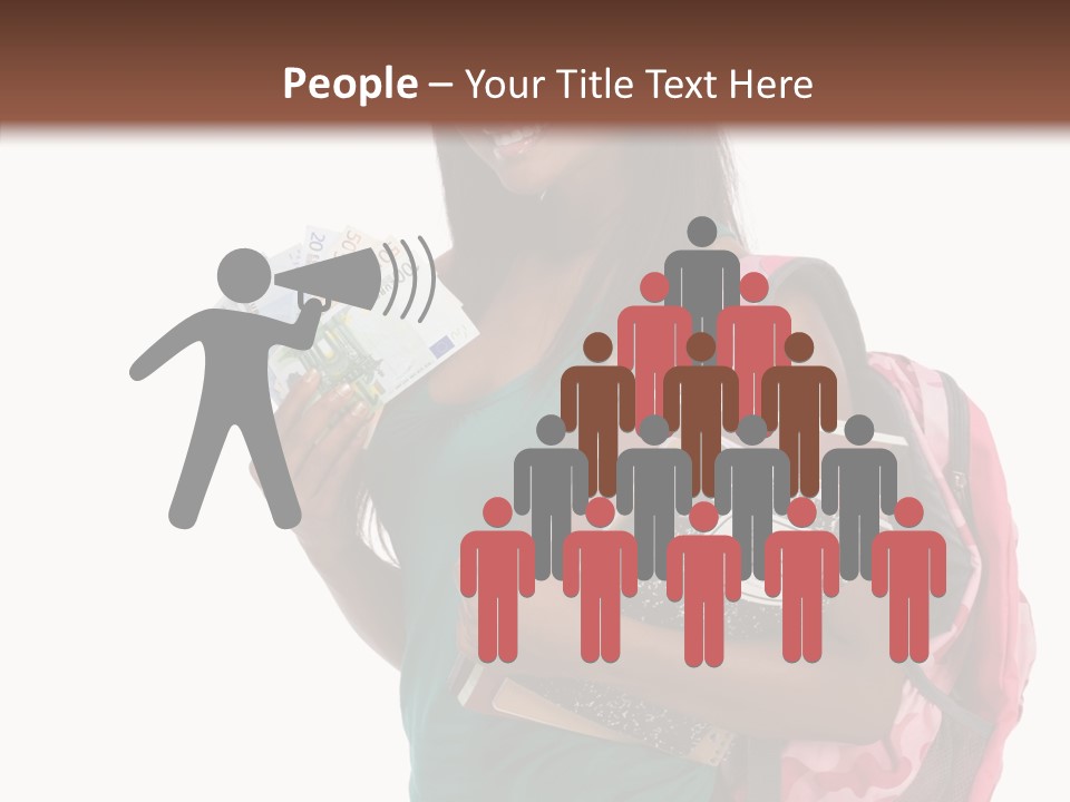 Helping Hand Hold Elder PowerPoint Template