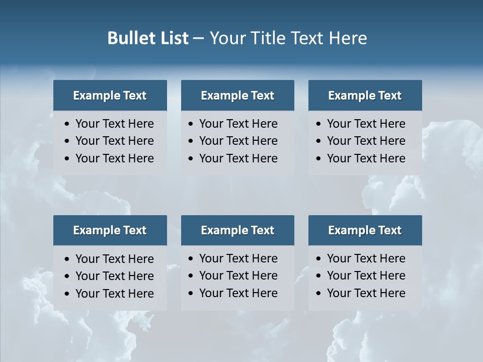 Care Human Elder PowerPoint Template