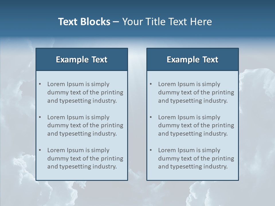 Care Human Elder PowerPoint Template