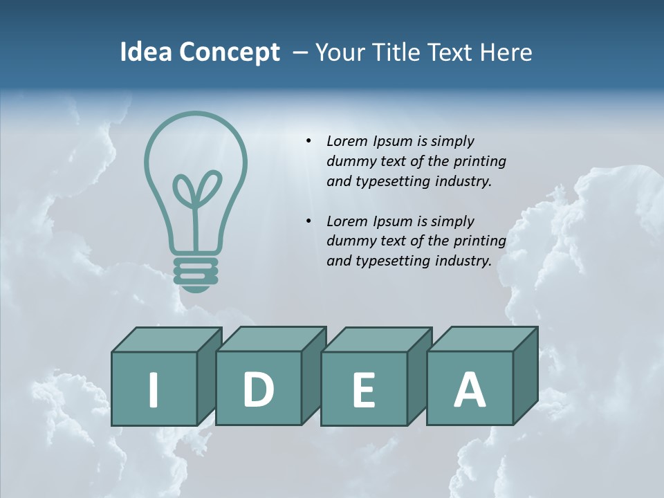 Care Human Elder PowerPoint Template