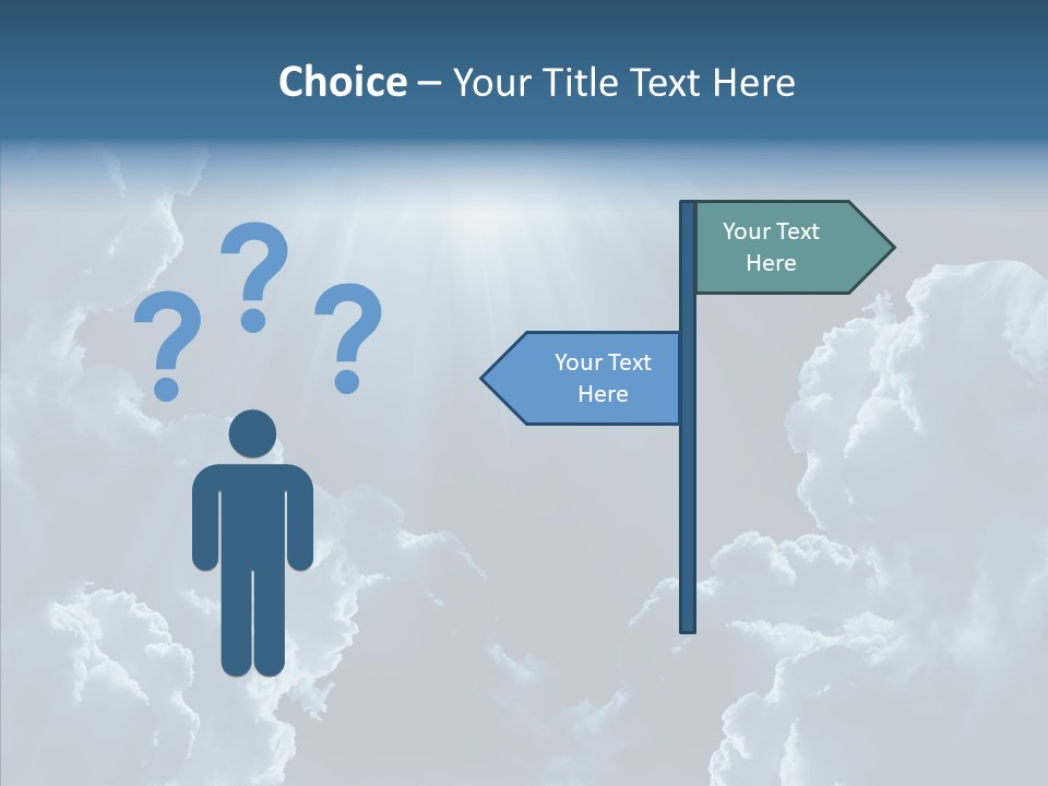 Care Human Elder PowerPoint Template