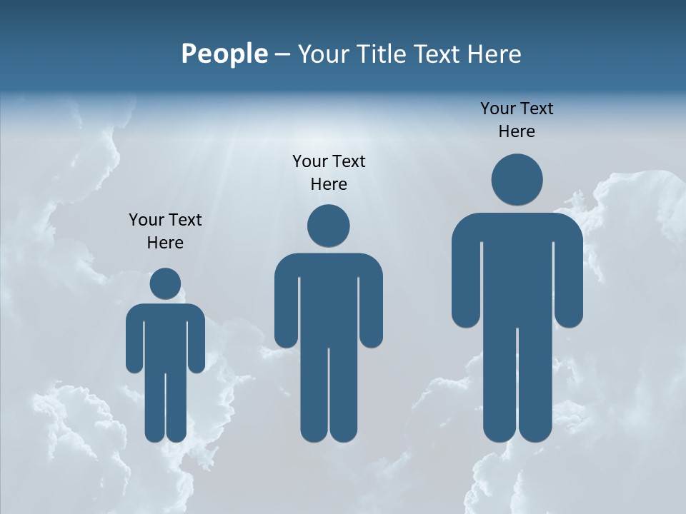 Care Human Elder PowerPoint Template