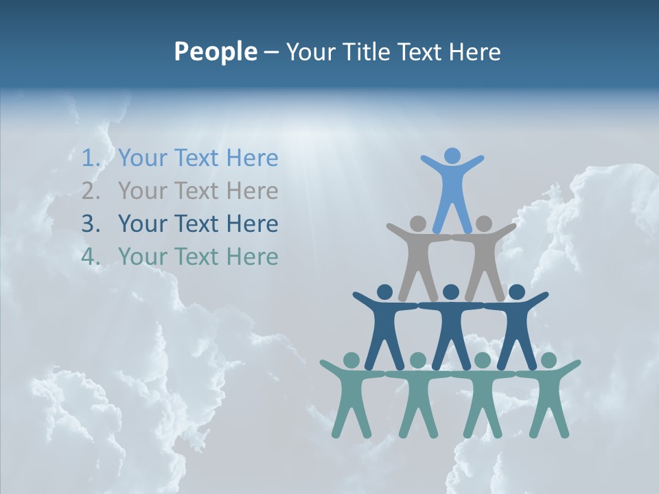 Care Human Elder PowerPoint Template
