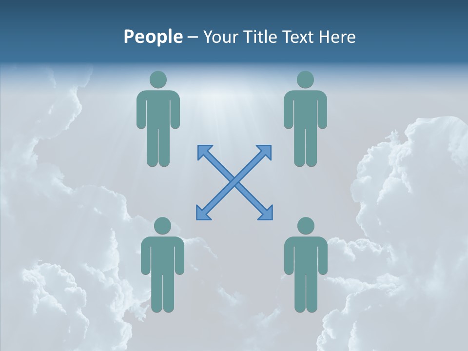 Care Human Elder PowerPoint Template