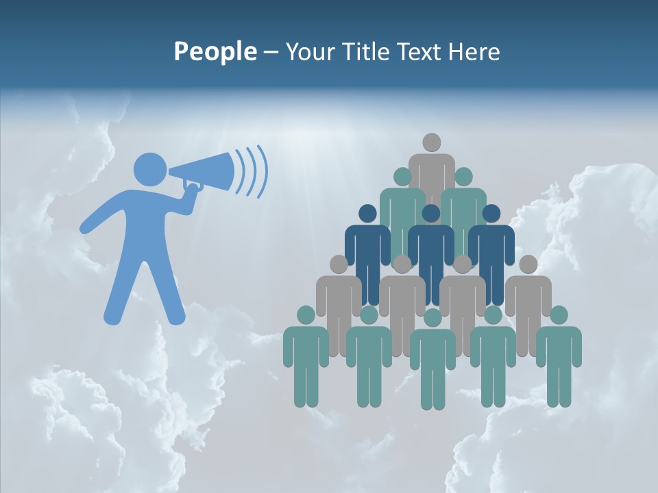 Care Human Elder PowerPoint Template