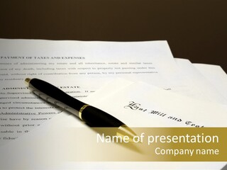 Hand Aging White Background PowerPoint Template