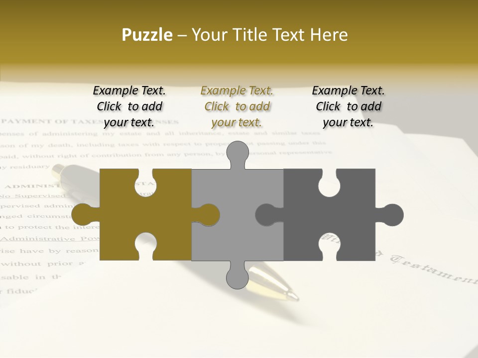 Hand Aging White Background PowerPoint Template