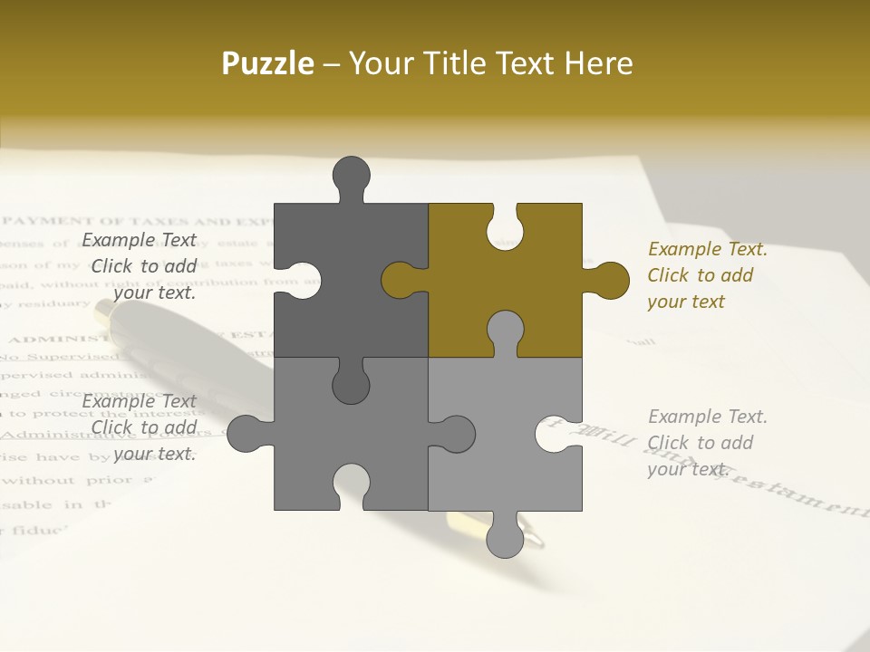 Hand Aging White Background PowerPoint Template