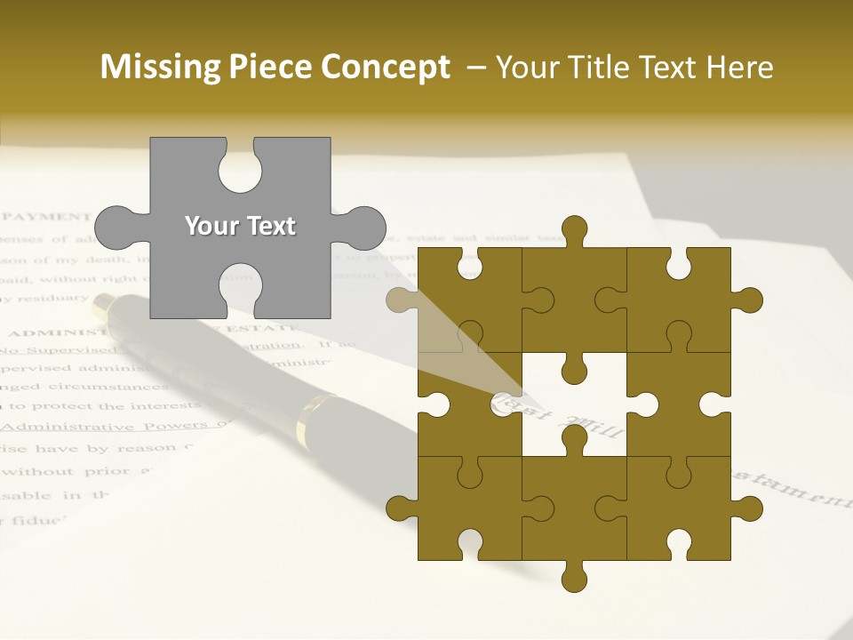 Hand Aging White Background PowerPoint Template