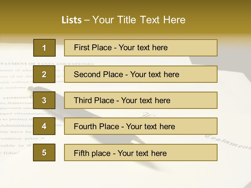 Hand Aging White Background PowerPoint Template