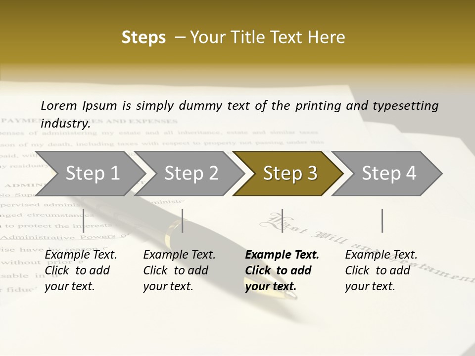 Hand Aging White Background PowerPoint Template