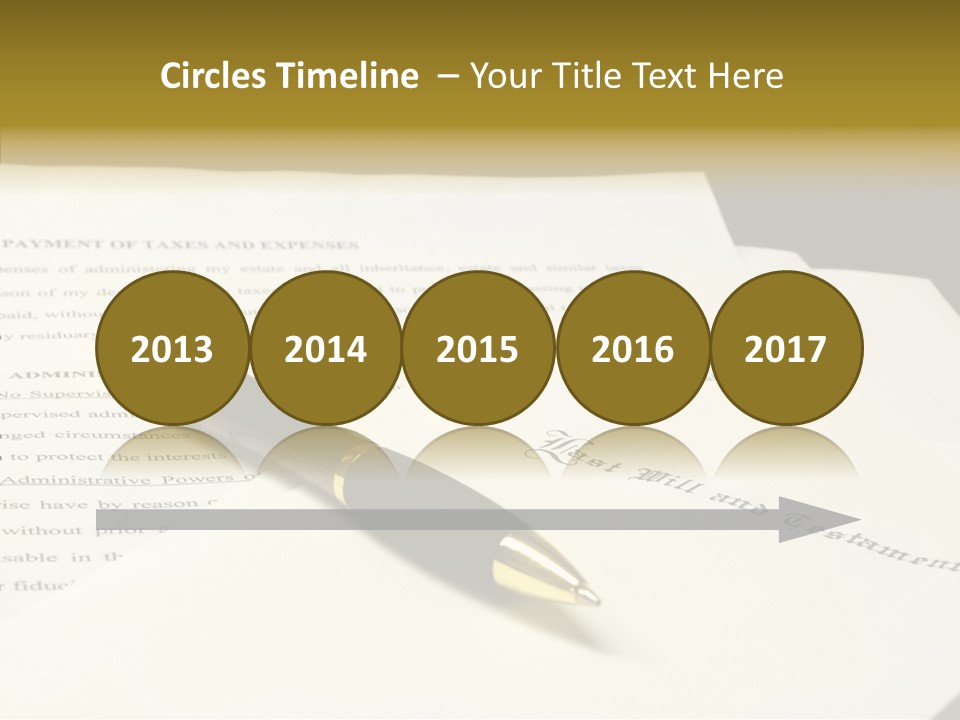 Hand Aging White Background PowerPoint Template