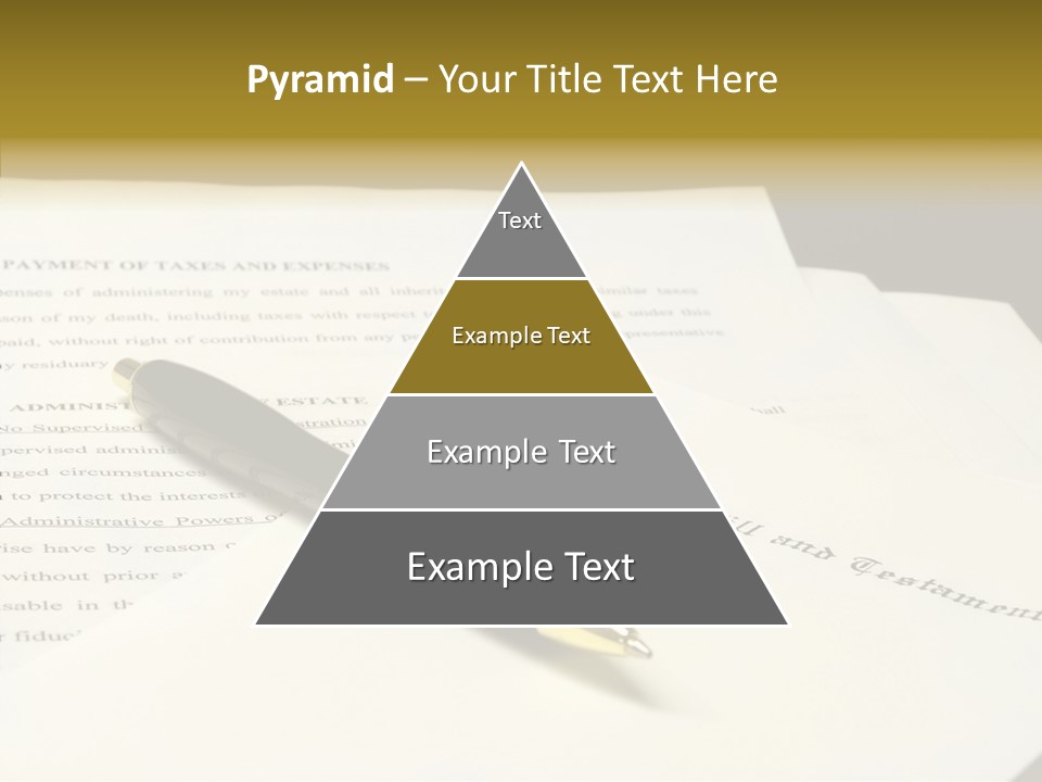 Hand Aging White Background PowerPoint Template