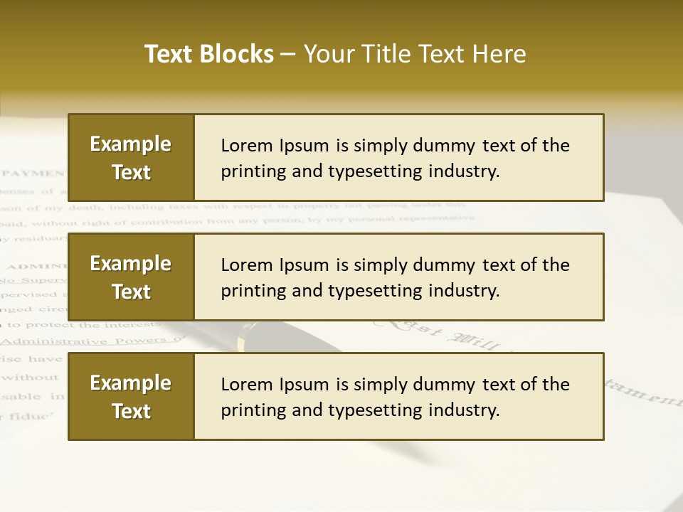 Hand Aging White Background PowerPoint Template