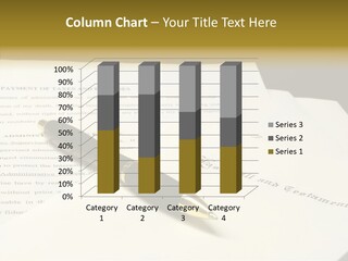 Hand Aging White Background PowerPoint Template