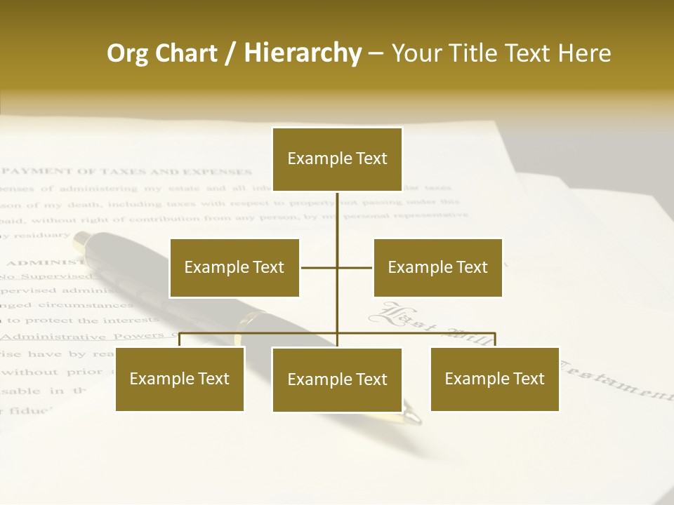 Hand Aging White Background PowerPoint Template