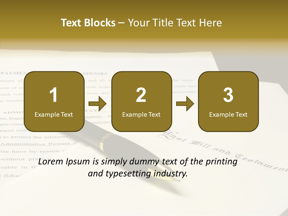 Hand Aging White Background PowerPoint Template