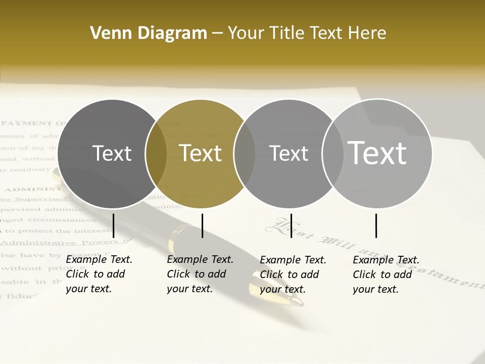 Hand Aging White Background PowerPoint Template