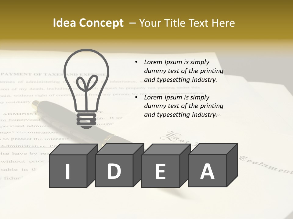 Hand Aging White Background PowerPoint Template