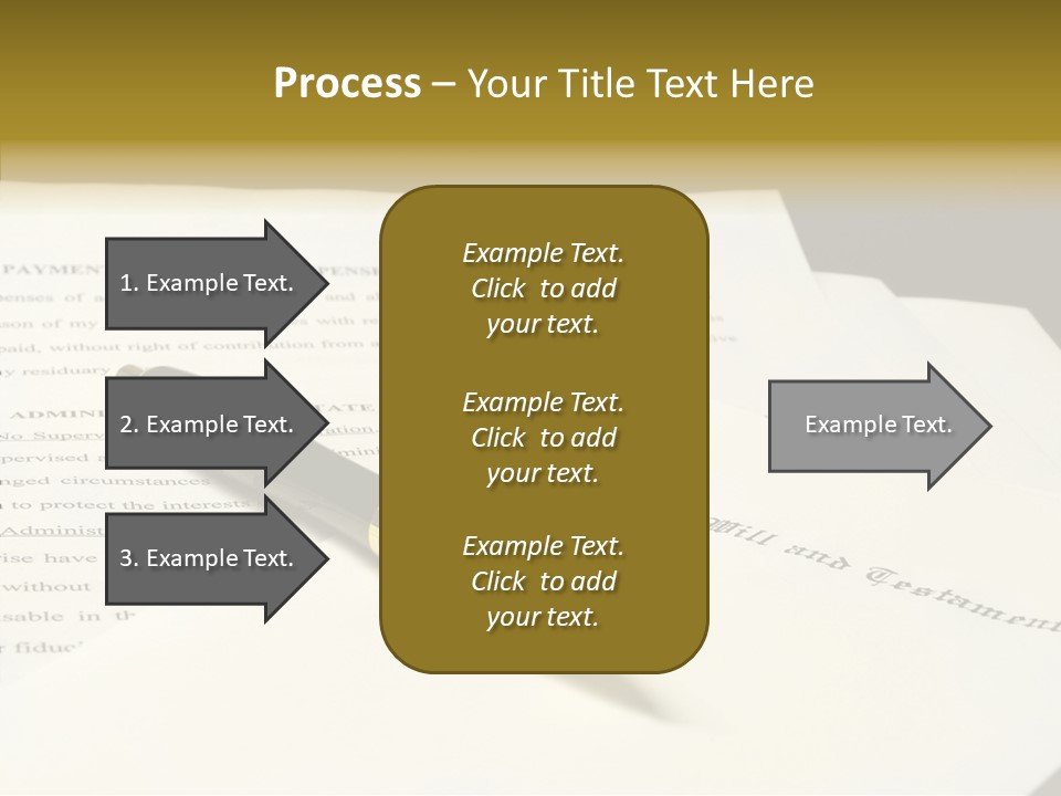 Hand Aging White Background PowerPoint Template