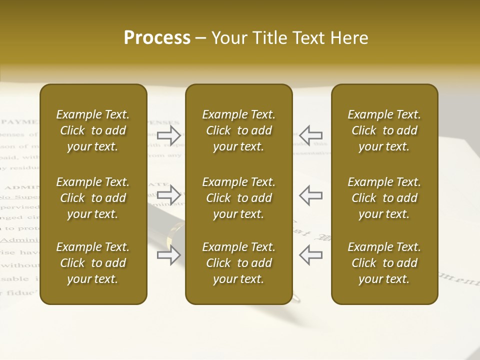 Hand Aging White Background PowerPoint Template