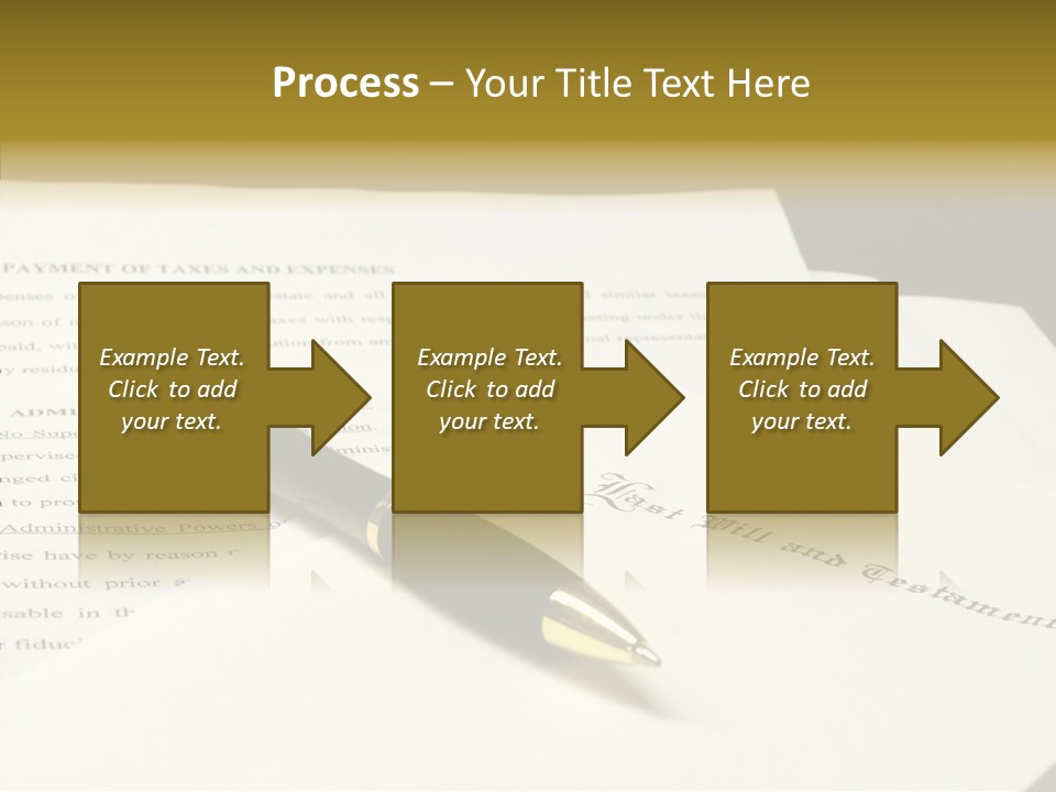 Hand Aging White Background PowerPoint Template