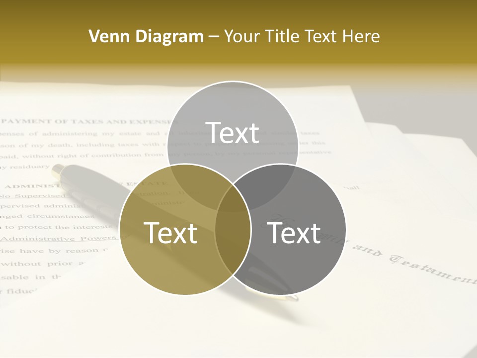Hand Aging White Background PowerPoint Template