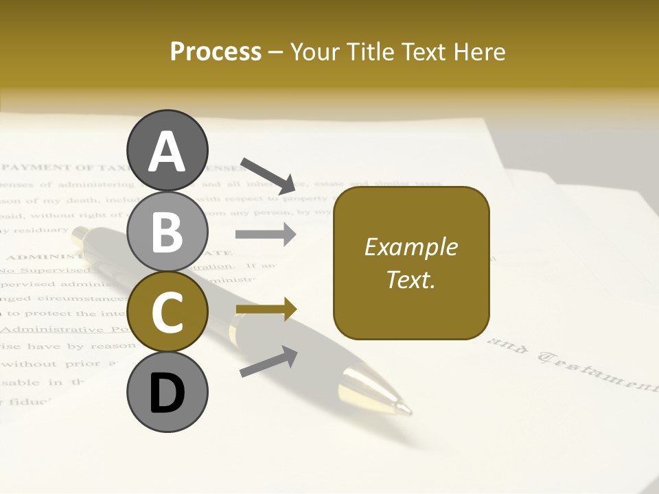Hand Aging White Background PowerPoint Template