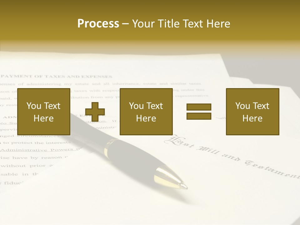 Hand Aging White Background PowerPoint Template