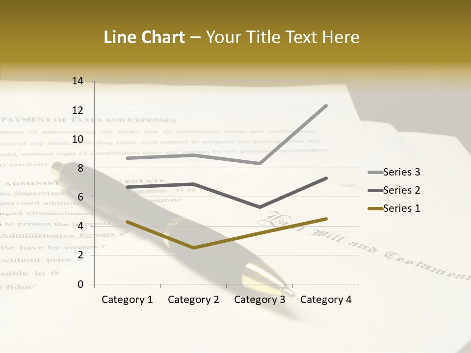 Hand Aging White Background PowerPoint Template