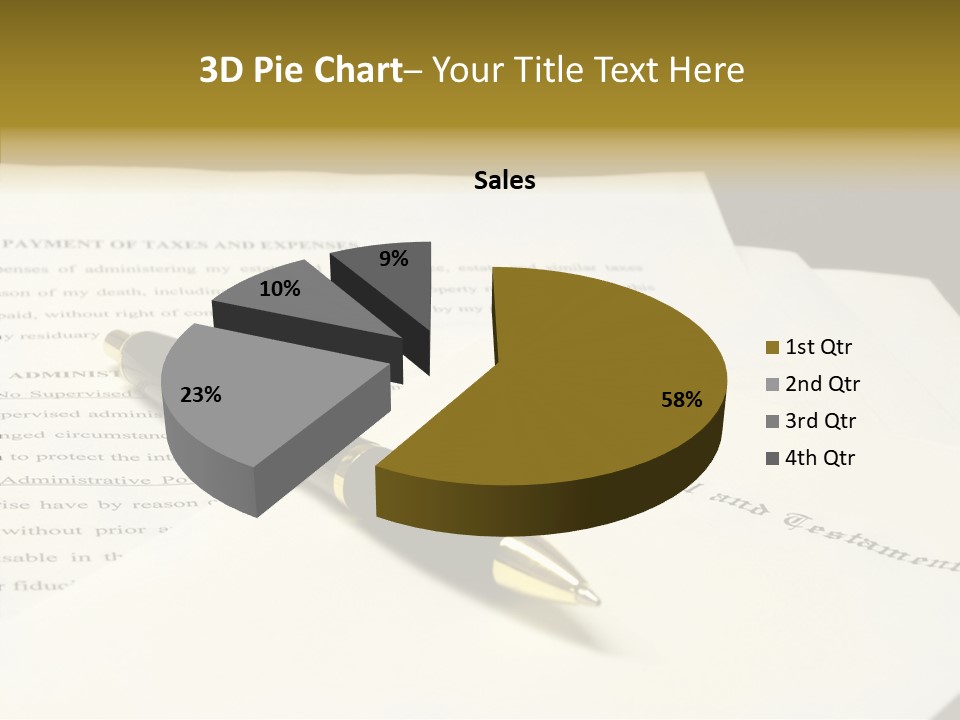 Hand Aging White Background PowerPoint Template