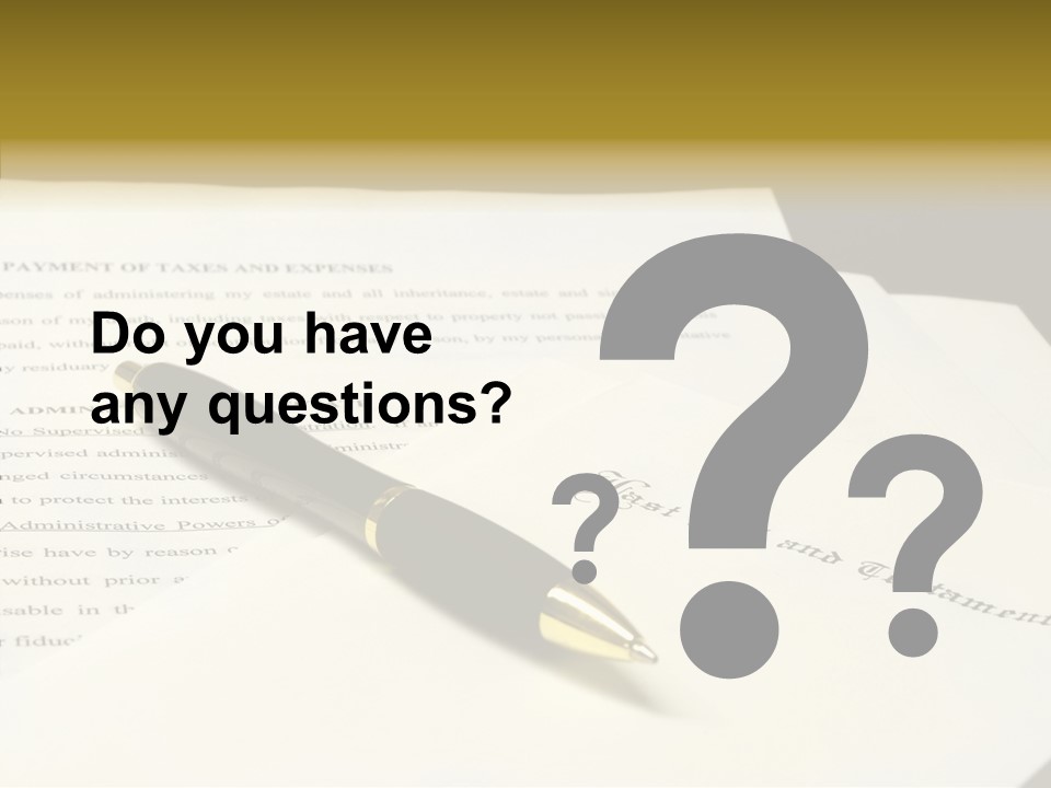 Hand Aging White Background PowerPoint Template